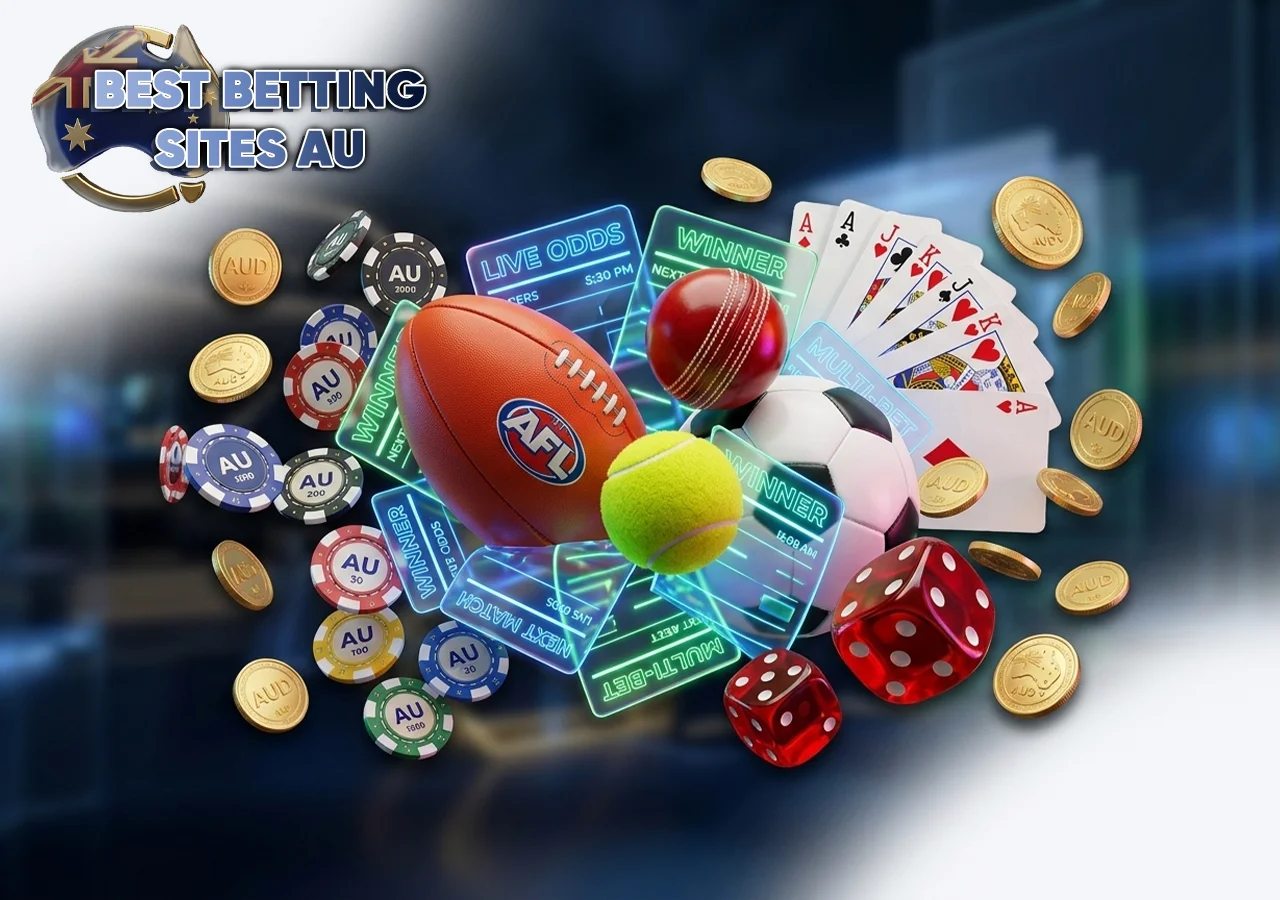 Major sports markets covered by leading online Australian bookmakers